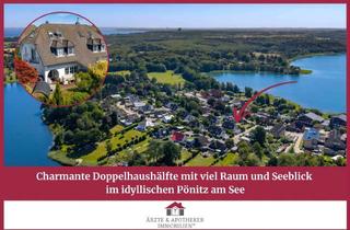 Doppelhaushälfte kaufen in 23684 Scharbeutz, Charaktervolle Doppelhaushälfte mit harmonischem Wohngefühl und Seeblick im idyllischen Pönitz am Se