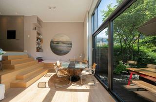 Haus mieten in 20251 Hoheluft-Ost, Lichtdurchflutetes Townhouse mit Garten, Sauna & Dachterrasse