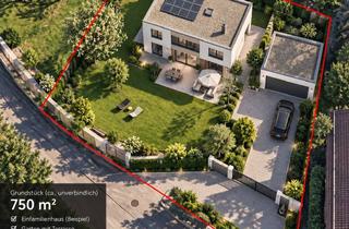 Grundstück zu kaufen in Brunnenstr., 75335 Dobel, 750 m² Bauland in Dobel: GFZ 0,7, drei Vollgeschosse möglich. Provisionsfrei für den Käufer.
