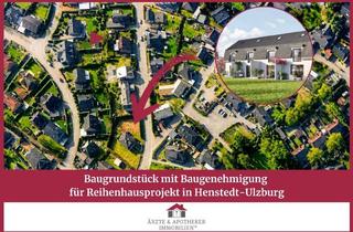 Grundstück zu kaufen in 24558 Henstedt-Ulzburg, Baugrundstück mit Baugenehmigung für Reihenhausprojekt in Henstedt-Ulzburg