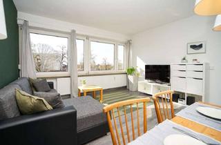 Immobilie mieten in 89075 Oststadt, Möblierte 2-Zimmer-Wohnung mit Balkon - Ulm-Safranberg