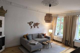Immobilie mieten in 20359 St. Pauli, Möblierte Altbauwohnung auf St. Pauli | 74 m² | ideal für ein Paar | befristet auf 1 Jahr