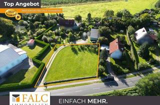 Grundstück zu kaufen in 18182 Blankenhagen, Baugrundstück mit genehmigten Bungalow-Projekt und Garage-Bauträgerfrei