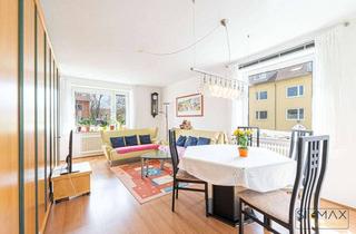 Wohnung kaufen in 82110 Germering, Sonnige 3-Zimmer-Wohnung im Nibelungenpark mit Loggia und schönem Grünblick
