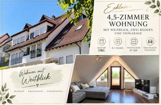Wohnung kaufen in 71546 Aspach, ** Wohnen mit Weitblick – moderne 4,5-Zimmer-Maisonette mit zwei Bädern Tiefgarage **