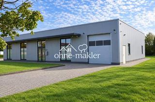 Büro zu mieten in 26340 Zetel, 352 m² Gewerbehalle in Zetel mit Büro, Lager, Ausstellung und Produktion