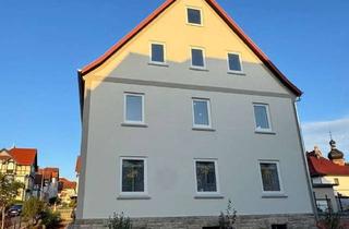 Wohnung mieten in 98617 Meiningen, Erstbezug: Groß. Hell. Drei Zimmer. Einbauküche. Bad komplett, mit Fenster. Balkon. Garage!
