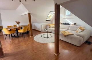 Wohnung mieten in Karl-Liebknecht-Straße, 98743 Gräfenthal, 103m² große DG-Wohnung mit Balkon und Küche