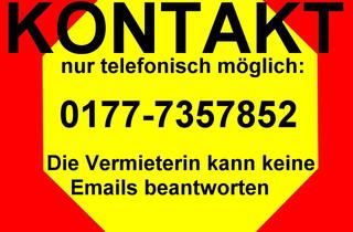 Wohnung mieten in 45964 Gladbeck, 3,5 Wohnung Gladbeck Kontakt: NUR 0177 735 7852, Emails können nicht beantwortet werden
