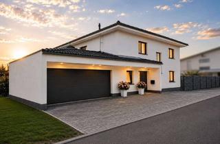 Einfamilienhaus kaufen in 73569 Eschach, Modernes Einfamilienhaus mit Pool und mediterranem Garten