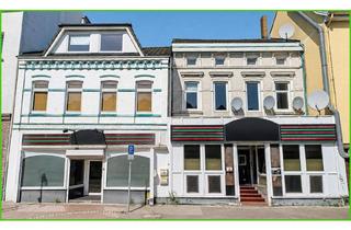 Haus kaufen in 27472 Cuxhaven, Wohn- und Geschäftshaus-Ensemble mit Entwicklungspotenzial in zentraler Hafenlage