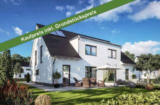 Haus kaufen in 30938 Burgwedel, Mit Grundstück: Das moderne Doppelhaus mit Charme und Charakter in Wettmar