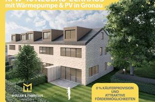 Haus kaufen in 48599 Gronau, PROVISIONSFREI: KfW-40 Neubau-Eckhaus mit großem Garten, Klinker & PV-Anlage