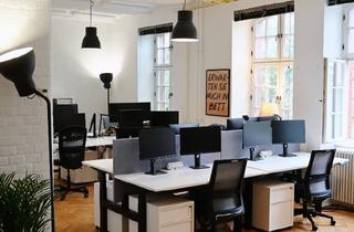 Büro zu mieten in 12053 Berlin, Moderner Coworking Arbeitsplatz mit Garten in Berlin-Neukölln