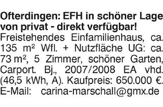Haus kaufen in 72131 Ofterdingen, EFH