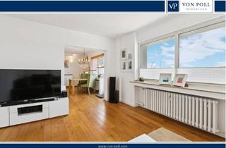 Wohnung kaufen in 40667 Meerbusch, Großzügig wohnen mit Weitblick – besondere Dachgeschosswohnung mit hochwertig ausgebauter Zusatzfläche