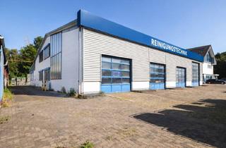 Büro zu mieten in 56316 Raubach, Halle mit 5 großen Toren - ab sofort in Raubach zu mieten! Werkstatt - Handel - Handwerk!