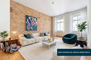 Wohnung kaufen in Proskauer Straße 23, 10247 Berlin, Altbaucharme trifft modernen Wohnkomfort - helle 2-Zimmer-Wohnung im 3. OG