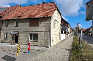 Haus kaufen in 38899 Hasselfelde, Oberharz am Brocken - Renovierungsbedürftiges Haus mit potenzial + grundstück, garage