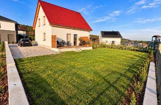 Einfamilienhaus kaufen in 99100 Dachwig, Dachwig - Modernes KFW 40 EFH Wärmepumpe, Garten, Neubau