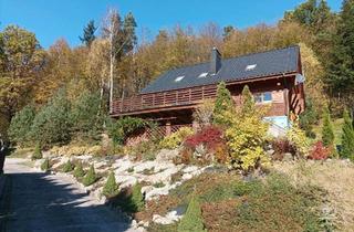 Wohnung kaufen in 06386 Osternienburger Land, Osternienburger Land - Geräumiges und charmantes Holzhaus mit Bergblick