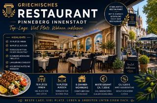 Gastronomiebetrieb mieten in 25421 Pinneberg, Pinneberg - Restaurant in Top-Lage von Pinneberg inkl. 5 Zi Wohnung!