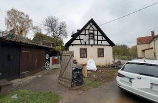 Einfamilienhaus kaufen in 07381 Pößneck, Pößneck - Historisches Fachwerkhaus ohne Denkmalschutz