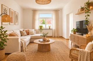 Wohnung kaufen in 13127 Französisch Buchholz, Stilvolle 4-Zimmer Eigentumswohnung mit großzügigem eigenem Garten in attraktivem Zweifamilienhaus