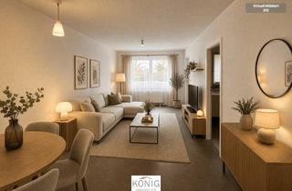 Wohnung kaufen in 70771 Leinfelden-Echterdingen, Helle 2‑Zimmer‑Erdgeschosswohnung mit Südterrasse und Garten