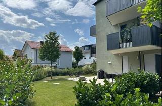 Wohnung kaufen in 83278 Traunstein, Stilvolles Wohnen auf zwei Ebenen mit Garten!