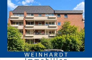 Wohnung kaufen in 25469 Halstenbek, Attraktive Kapitalanlage – gepflegte 3-Zimmer-Wohnung mit West-Loggia und Garage