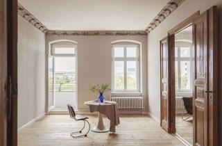 Wohnung kaufen in Baerwaldstrasse 53, 10961 Kreuzberg, Klassischer Kreuzberger Altbau mit zwei Balkonen, Stuck und originalen Holzdielen