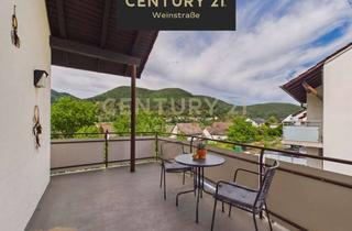 Wohnung kaufen in 67466 Lambrecht, Wohnen mit Weitblick - 3-Zi.-Wohnung mit Balkon,Terrasse und Garten!!!