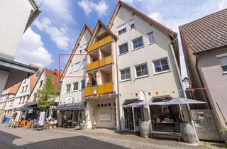 Wohnung kaufen in 74193 Schwaigern, Renovierte 3,5-Zi.-Whg mit Balkon & TG-Stellplatz im Herzen Schwaigerns - 200 m zum Bahnhof