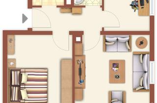 Wohnung mieten in Banzhafstraße, 75417 Mühlacker, 3-Zimmer-Wohnung mit Balkon und Einbauküche in Mühlacker