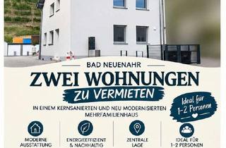 Wohnung mieten in Heerstraße 108, 53474 Bad Neuenahr-Ahrweiler, Modernes Wohnen nach Kernsanierung: 2-Zimmer-Wohnung mit Blick in die Weinberge / 2 Whg verfügbar