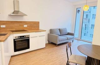 Wohnung mieten in Sonntagstraße 23, 10245 Friedrichshain, Möbelierte Neubauwohnung mit Loggia in Friedrichshain