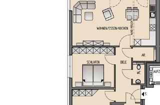 Wohnung mieten in Schwarzer Weg 11, 58285 Gevelsberg, Neubau-Wohnen in Gevelsberg: Moderne 3-Zimmer-Wohnung mit Terrasse/Gartenanteil