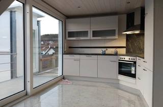 Wohnung mieten in 78250 Tengen, Wohnen mit Charakter: Dachgeschosswohnung in Tengen-Büßlingen