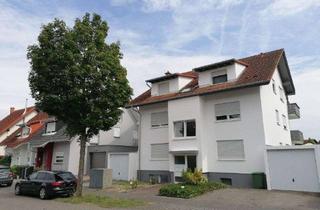 Wohnung mieten in 68753 Waghäusel, Helle 4-Zimmer-Erdgeschoßwohnung mit EBK, Garage und Gartenanteil in ruhiger, bevorzugter Wohnlage