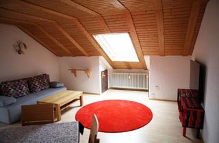Wohnung mieten in 79771 Klettgau, 2-Zimmer-Dachgeschosswohnung für eine Person mit EBK und Balkon