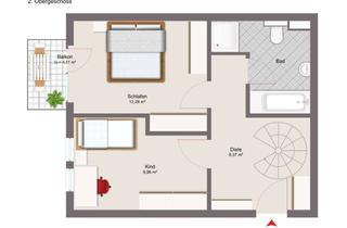 Wohnung mieten in Asambogen 48, 82256 Fürstenfeldbruck, Wohnen auf zwei Ebenen - attraktive 3-Zimmer-Maisonette in kleiner Wohnanlage