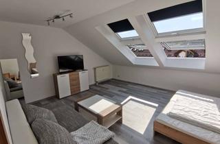 Wohnung mieten in 86830 Schwabmünchen, Helle, möblierte, vollständig renovierte 1-Raum-DG-Wohnung in Schwabmünchen