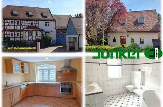 Haus kaufen in 63776 Mömbris, ***SELTENES UNIKAT: hochwertig saniertes Fachwerk-Anwesen mit außergewöhnlichem Außenbereich***