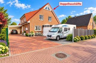 Doppelhaushälfte kaufen in 26725 Wolthusen, Wolthusen! Doppelhaushälfte mit Carport, Sommergarten und Gartenanlage in ruhiger Lage!