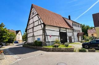 Bauernhaus kaufen in 73262 Reichenbach, Seltene Gelegenheit! Historisches Bauernhaus mit Scheune in Reichenbach!