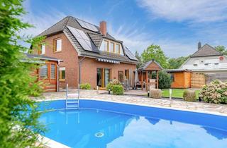 Einfamilienhaus kaufen in 27755 Düsternort, Energieeffizientes Einfamilienhaus mit besonderem Gartenparadies