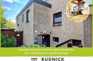 Haus kaufen in 30826 Garbsen, RUDNICK bietet EIN HAUS MIT ZWEI ZUKÜNFTEN: 159 m² Wohnfläche in Schloß Ricklingen