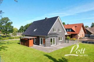 Einfamilienhaus kaufen in 26689 Apen, +++ Modernes KFW-70 Einfamilienhaus mit Garten direkt am Augustfehn-Kanal! +++