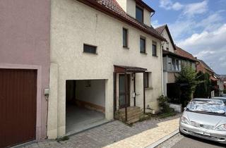 Haus kaufen in Lindenstraße 28, 75446 Wiernsheim, Wiernsheim: Kleines Wohnhaus mit großer Gartenfläche und viel Potential